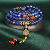 Faith Nova Tibetan Mala Lapis Lazuli Lazurite Positive Bracelet