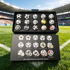 1970β2026 Mini FIFA World Cup Commemorative Ball Collection β Soccer Ornament Gift Box Set