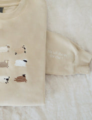 Embroidered Lost Sheep Sweatshirt