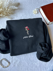 Embroidered Filia Dei Christian Sweatshirt