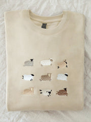 Embroidered Lost Sheep Sweatshirt