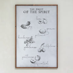 Fruit Of The Spirit | Framed Wooden Art