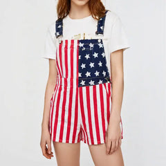 American Flag Overalls for Men and Women