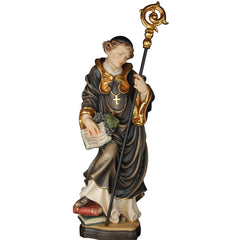 Saint Othmar with Grapes Figurine