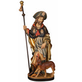 Saint Roch of Montpellier with dog Figurine