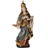 Saint Renate with Bread Figurine