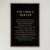 The Lord's Prayer | Framed Wooden Art