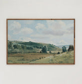 Meadow | Framed Wooden Art - Horizontal