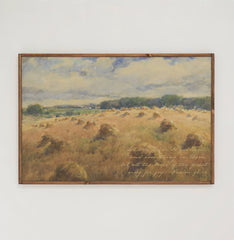 Psalm 96 | Framed Wooden Art - Horizontal