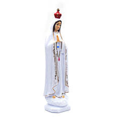 Our Lady of Fatima Statue Ornament for Home, Office & Religious Decor