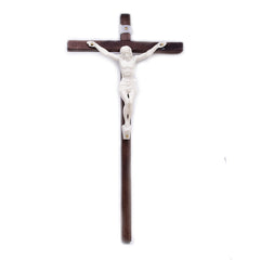 Large Wooden Cross Wall Hanging – Christian Rustic Home Decor Ornament