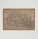 Oaks Of Righteousness | Framed Wooden Art - Horizontal