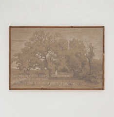 Oaks Of Righteousness | Framed Wooden Art - Horizontal