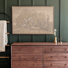 Oaks Of Righteousness | Framed Wooden Art - Horizontal