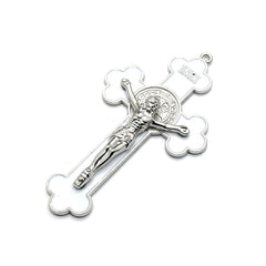Glow-in-the-Dark Metal Crucifix – Luminous Christian Cross Pendant
