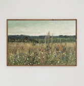 Consider The Lilies | Framed Wooden Art - Horizontal