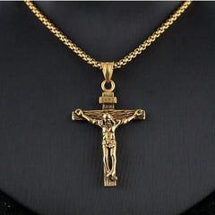 Christ Jewelry Crucifix Pendant Charm Necklace