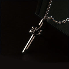 Jesus Christ Cross Chain Stainless Steel Necklace