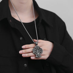 St. Benedict the Protector & St. Micheal the Archangel Necklace