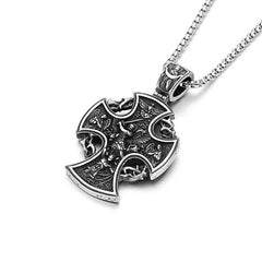 St. Benedict the Protector & St. Micheal the Archangel Necklace