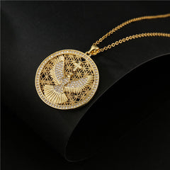 Holy Spirit Dove Heavenly Sparkle Necklace: A Radiant Symbol of Faith