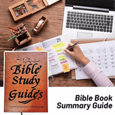 66-Page Bible Study Guide Journal for Daily Devotions and Group Study