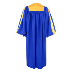 Classic Versatile 4-Color Clergy Robes with Golden V-Collar Design