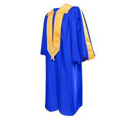 Classic Versatile 4-Color Clergy Robes with Golden V-Collar Design