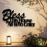 Bless This House Decor: Tender Faith Gift for Loved Ones