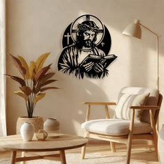 Holding The Word Metal Decor: Soothing Grace for Seeking Days
