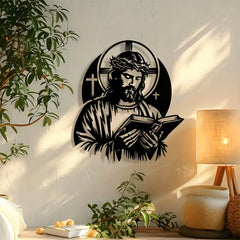 Holding The Word Metal Decor: Soothing Grace for Seeking Days