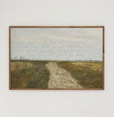 Trust In The Lord | Framed Wooden Art - Horizontal