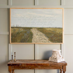 Trust In The Lord | Framed Wooden Art - Horizontal