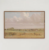 Fields Of Green | Framed Wooden Art - Horizontal