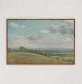 English Countryside | Framed Wooden Art - Horizontal