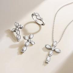 Together in Faith' Jesus Fish Toi Et Moi Promise Ring