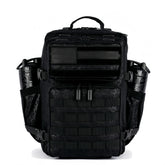 35L Backpack Black Leopard