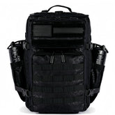 45L Backpack Black Leopard