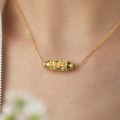 Unity Ichthys Spinner Anxiety Relief Pendant Necklace