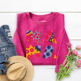 Mama Embellished Crewneck Sweatshirt