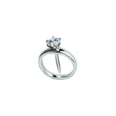 Nail & Silver Ring Pendant Necklace of Resilience: Love Through Adversity