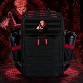 JJK Anime Patch EDC Performance Backpack 35L / 45L - Black Red