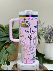 Religious Jesus is Live Tumbler With Handle 30oz