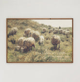 Psalm 23 | Framed Wooden Art - Horizontal