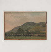 Before The Mountains | Psalm 90:2 | Framed Wooden Art - Horizontal