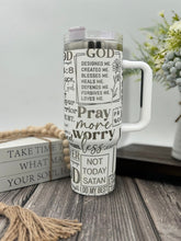Just Jesus Tumbler With Handle 30oz