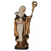 Saint Elvira with Book Figurine