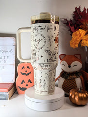 Christian Faith Jesus Tumbler With Handle 30oz