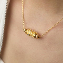 Unity Ichthys Spinner Anxiety Relief Pendant Necklace