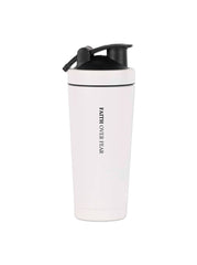 24oz Stainless Steel Faith Nova Arctic White Shaker